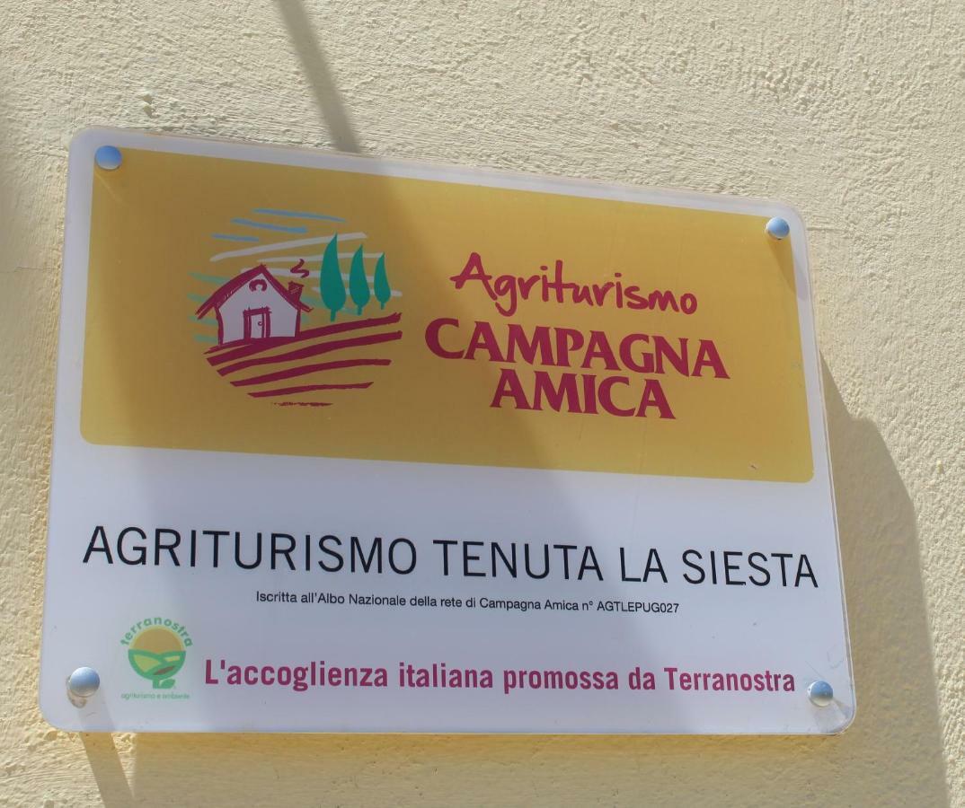 Agriturismo Tenuta La Siesta Gallipoli Eksteriør billede